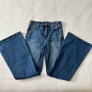 American Eagle Super High Rise Flare Jeans